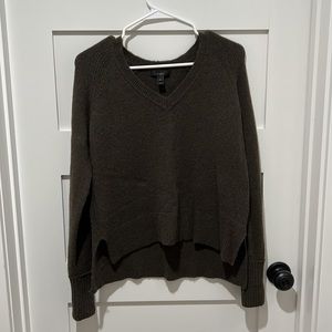 JCrew Dark Green Sweater